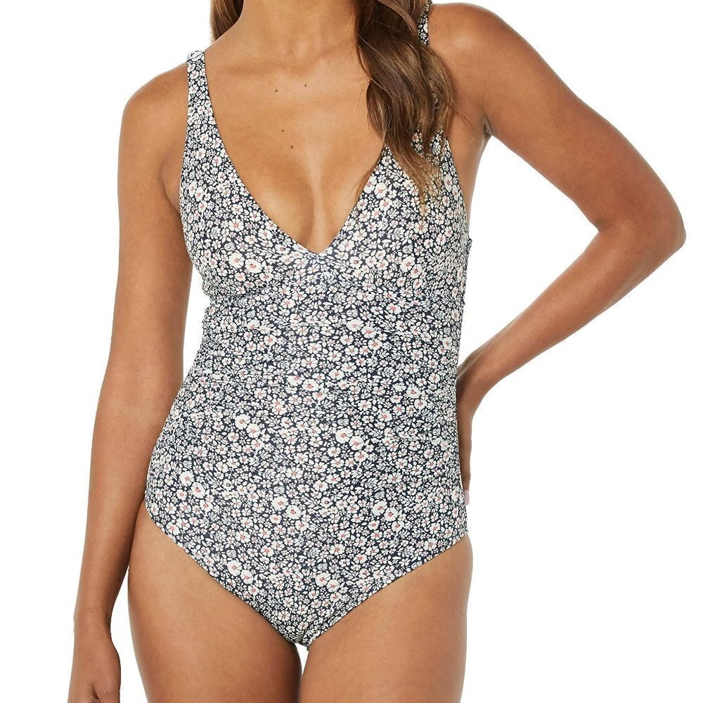 AMAZON ESSENTIALS WOMEN'S TUMMY CONTROL SHAPING FLORAL SWIMSUIT SIZE 00 NEW